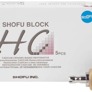 SHOFU BLOCK HC – Packung 5 Stück A2-2L, 2-schichtig, universal