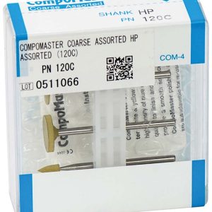 CompoMaster – Sortiment 4 Stück gelb grob, HP, (Figur Walze, Minispitze, KN7, WH6)