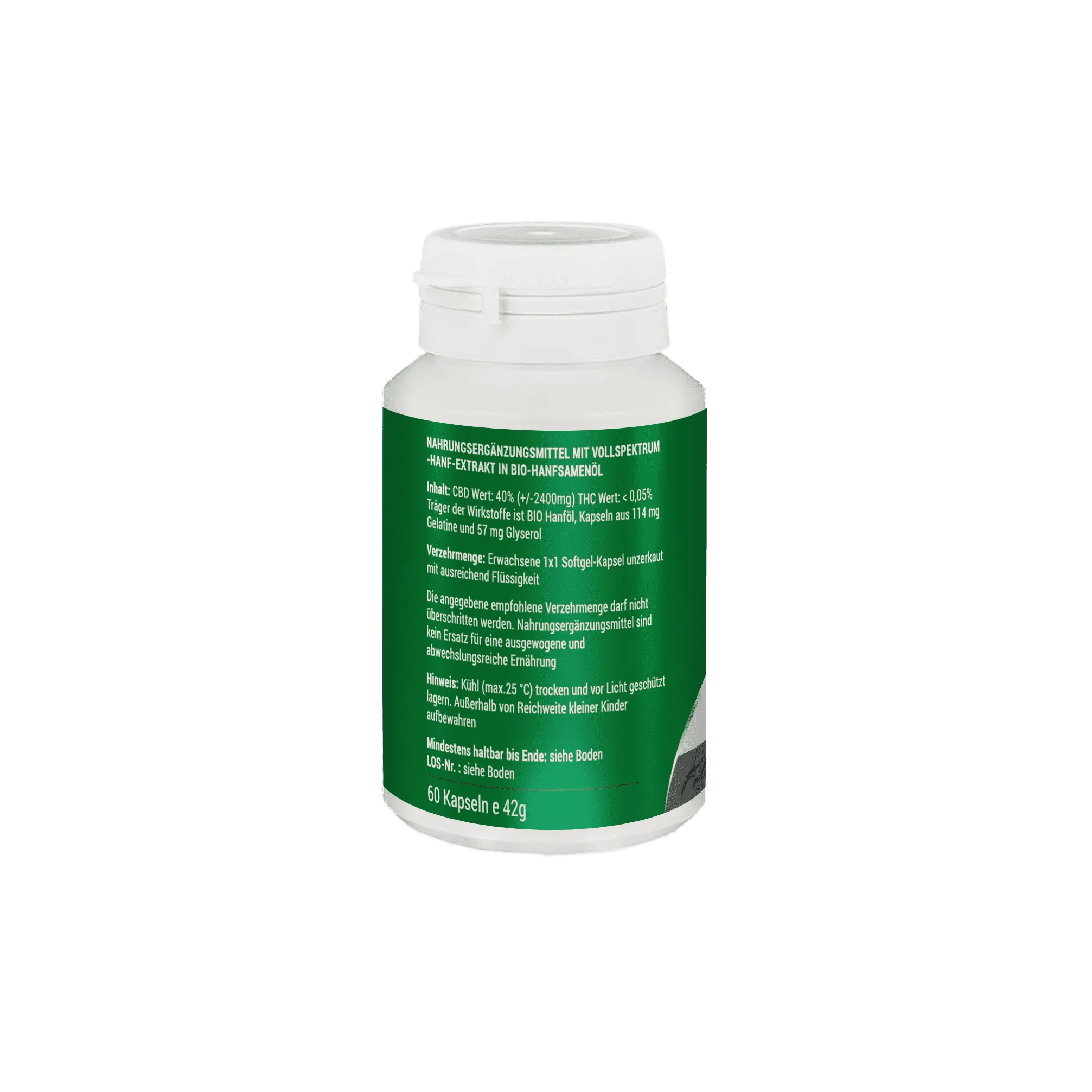 Angebot* 3 x CBD Kapseln 40% – Bild 4