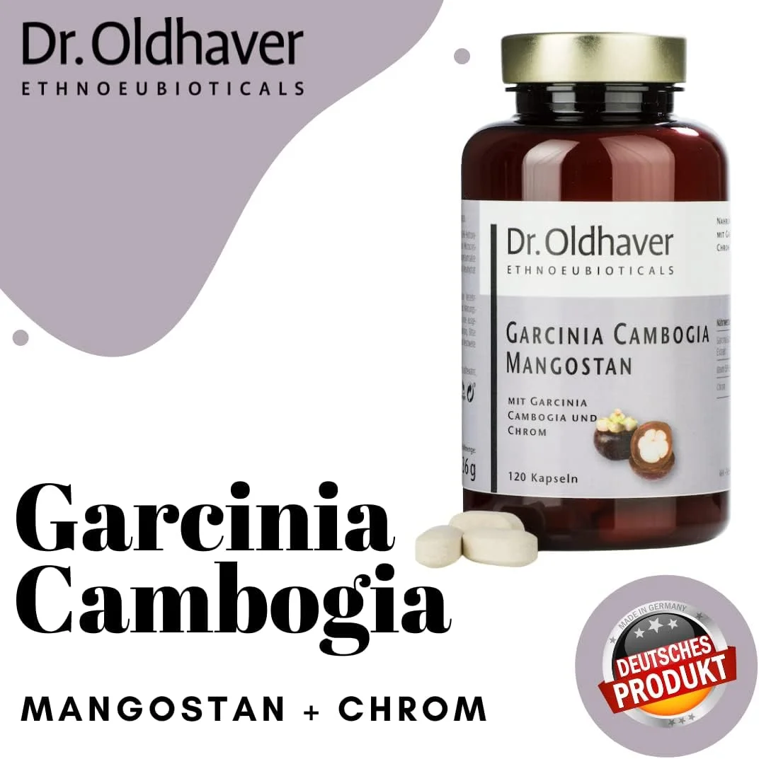 120 Garcinia Cambogia Presslinge – mit Mangostan & Chrom, hochdosiert | Dr. Oldhaver – Bild 7