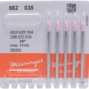 Keramische Schleifer 662 – Packung 5 Stück rosa mittel, HP, Figur 288, 7,5 mm, ISO 035