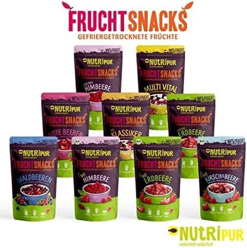 100 g NutriPur Erdbeer Fruchtpulver – Gefriergetrocknet & 100 % Frucht – Ohne Zuckerzusatz – Bild 8