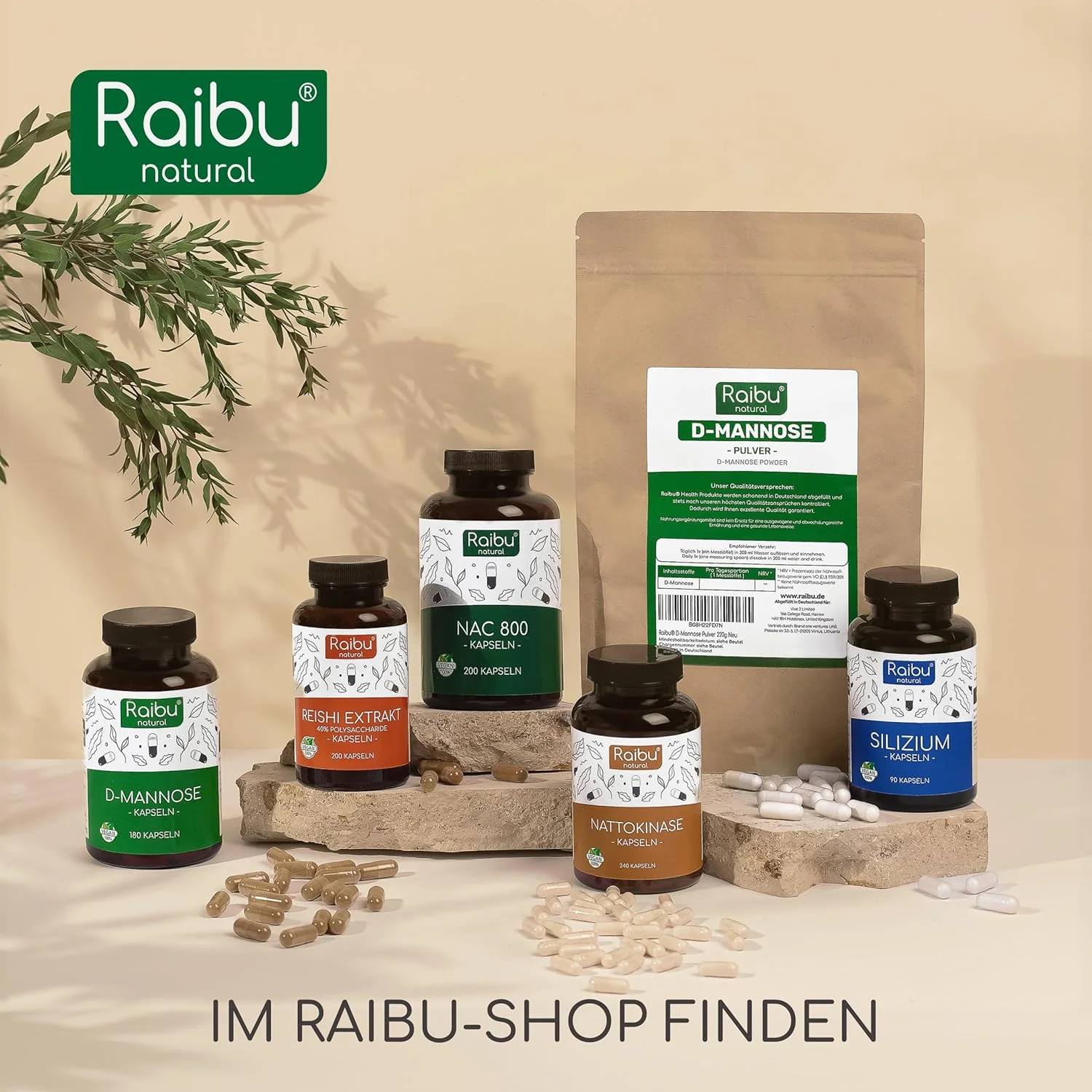 90 kolloidales silizium kapseln hochdosiert 667 mg – Organisches Silica aus Bambusextrakt – Raibu – Bild 7