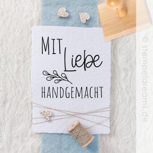 Tagesangebot – 17.11.2022 – Mit Liebe handgemacht – Holzstempel in verschiedenen Größen – Motiv: 957