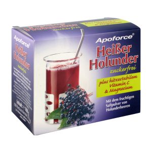 Apoforce Sachets Heißer Holunder zuckerfrei 10 Stk.