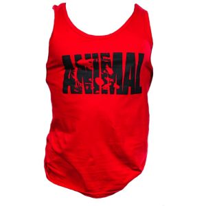 Universal Nutrition Animal Iconic Tank Top Rot/Schwarz
