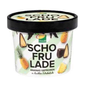 SCHOFRULADE Ananas zartbitter