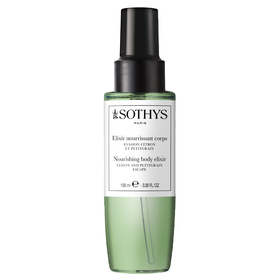 SOTHYS Elixir Nourrissant Corps Citron Et Petitgrain – Körperöl Spray – Zitrone & Bitterorange. 100 ml.