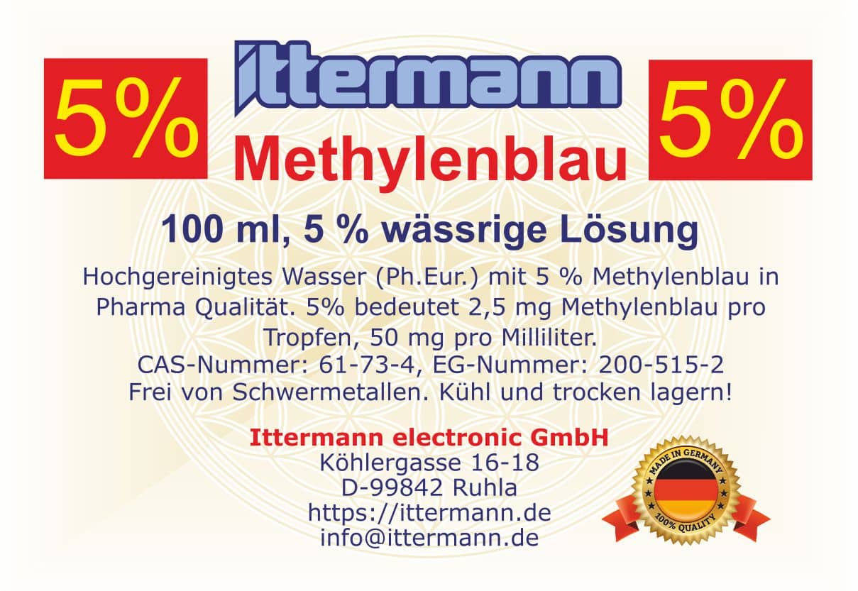 100 ml Methylenblau, 5 %