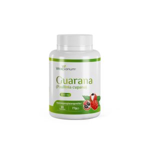 VitaSanum® Guarana 600mg – Natural Energy Supplement with Paullinia Cupana – 90 Tablets