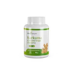 VitaSanum® – Kurkuma (Curcuma longa) (Turmeric) 1000 mg 100 Kapseln