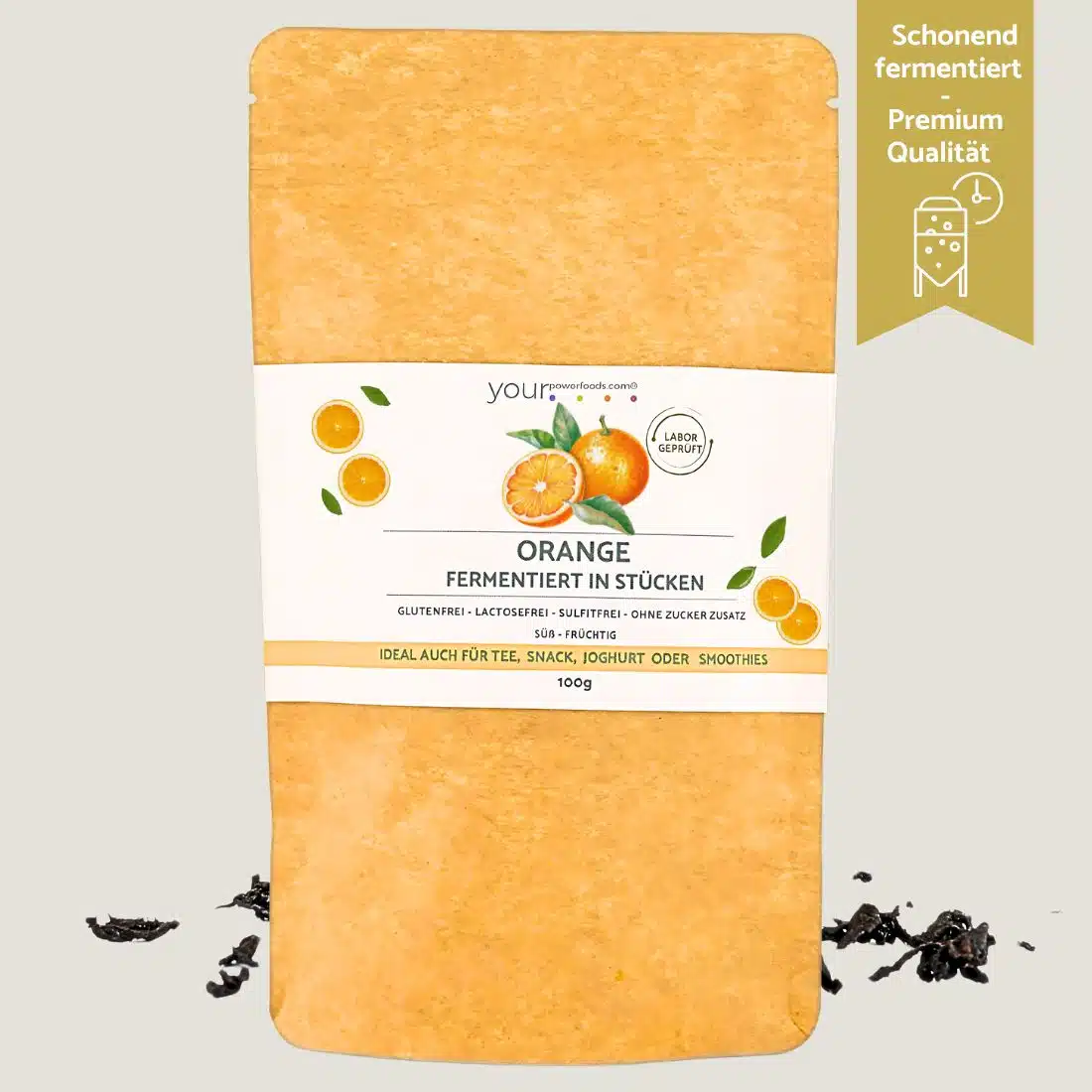 Orange fermentiert, 100g, Premium Qualität – Bild 3