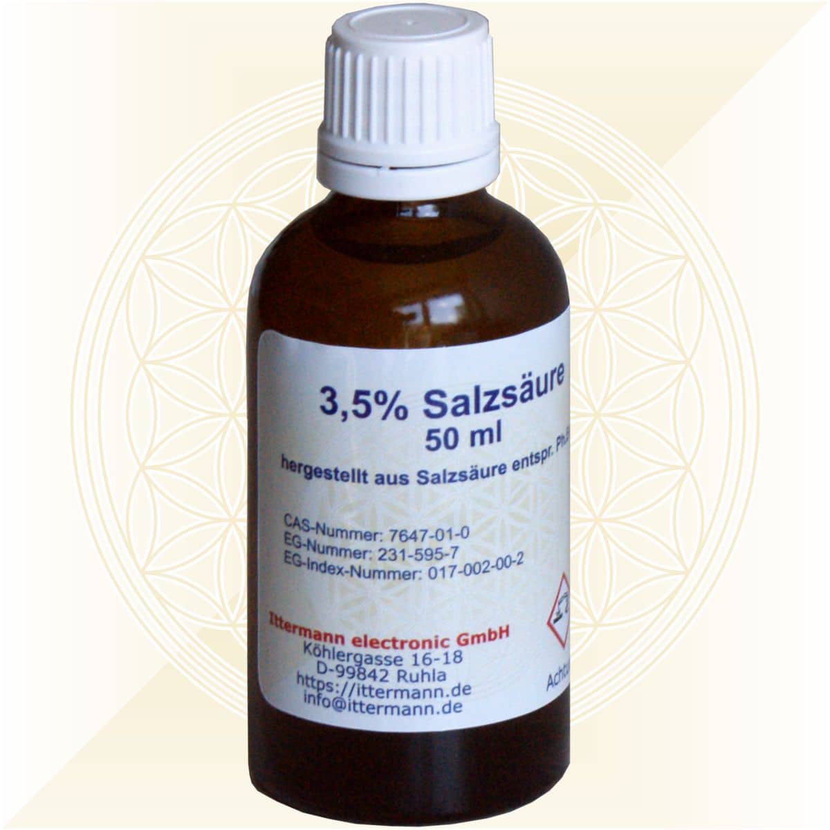 Natriumchlorit, 22,5 % und Salzsäure, 3,5 %, je 50 ml, zur Herstellung von Chlordioxid – Bild 5