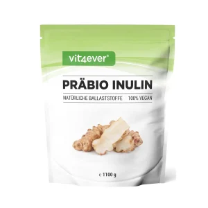 1100g Präbio Inulin Pulver – ballaststoffreich aus Chicorée-Wurzel | Vit4ever