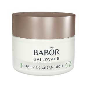 BABOR SKINOVAGE PURIFYING Cream Rich 5.2 – Reichhaltige Pflegecreme für Fettige Unreine Haut. 50 ml.