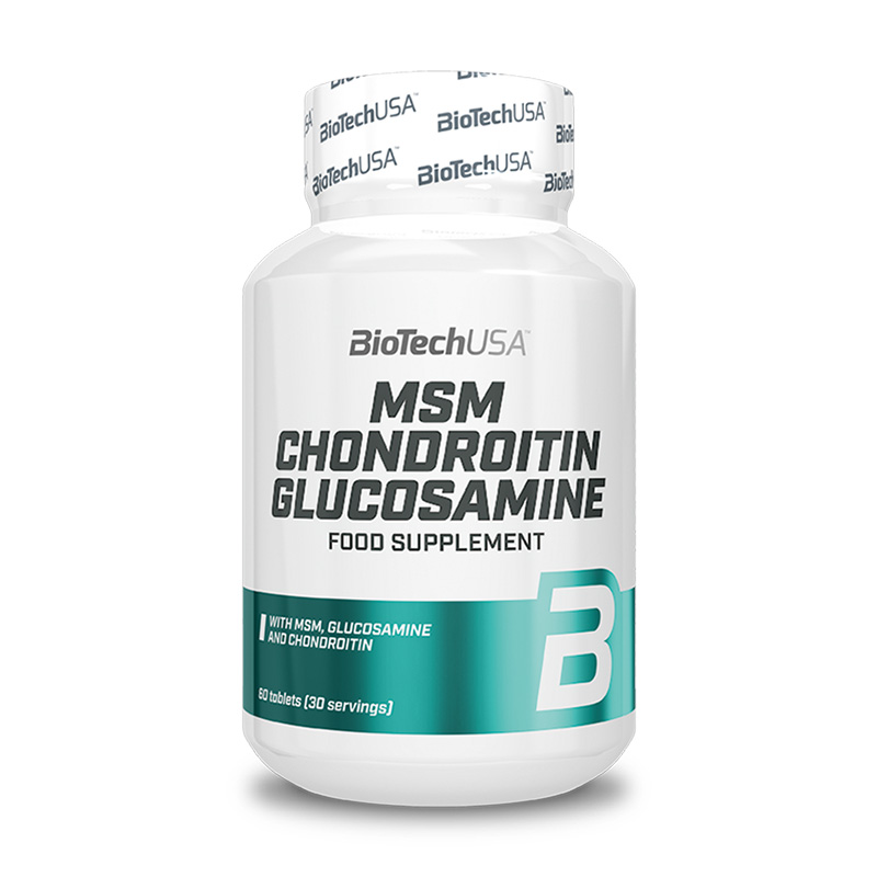 MSM Chondroitin Glucosamine – 60 Tabletten BioTech USA – Bild 2