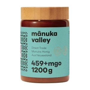 MANUKA VALLEY Manuka Honig MGO 459+ – Laborgeprüfter Premium Manuka Honig aus Neuseeland