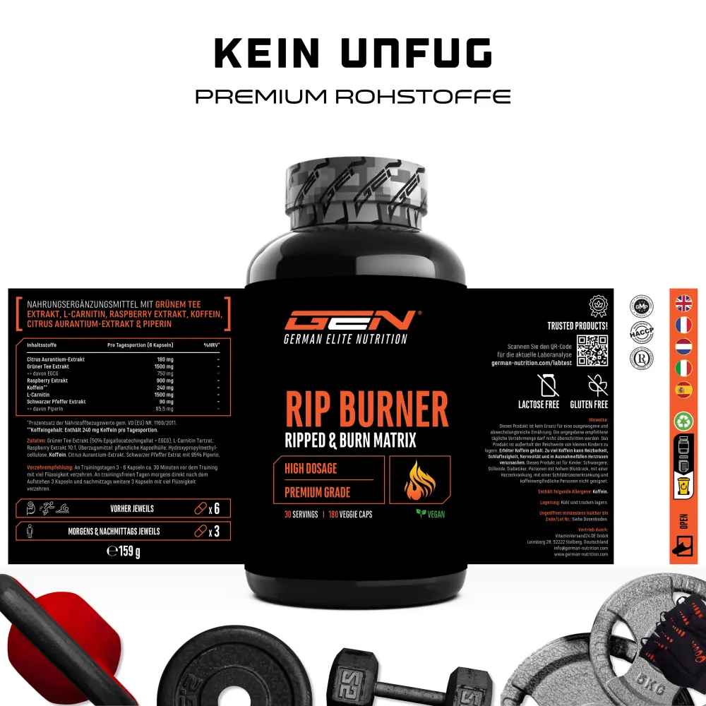 GEN Rip Burner – 180 Kapseln – Bild 3