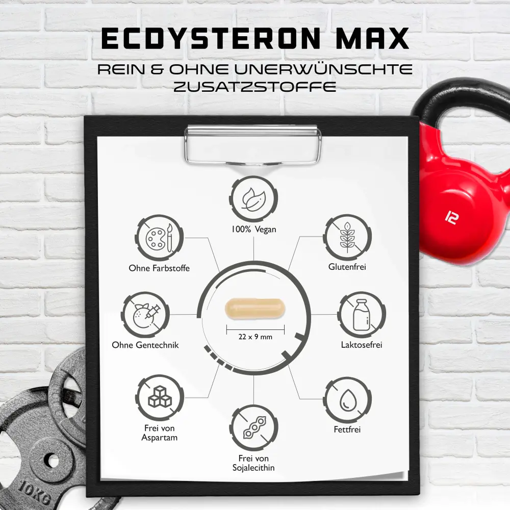 GEN Ecdysteron Max – 60 Kapseln – Bild 6