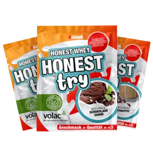 Honest Whey+ Try 30 g Proben – #Sinob