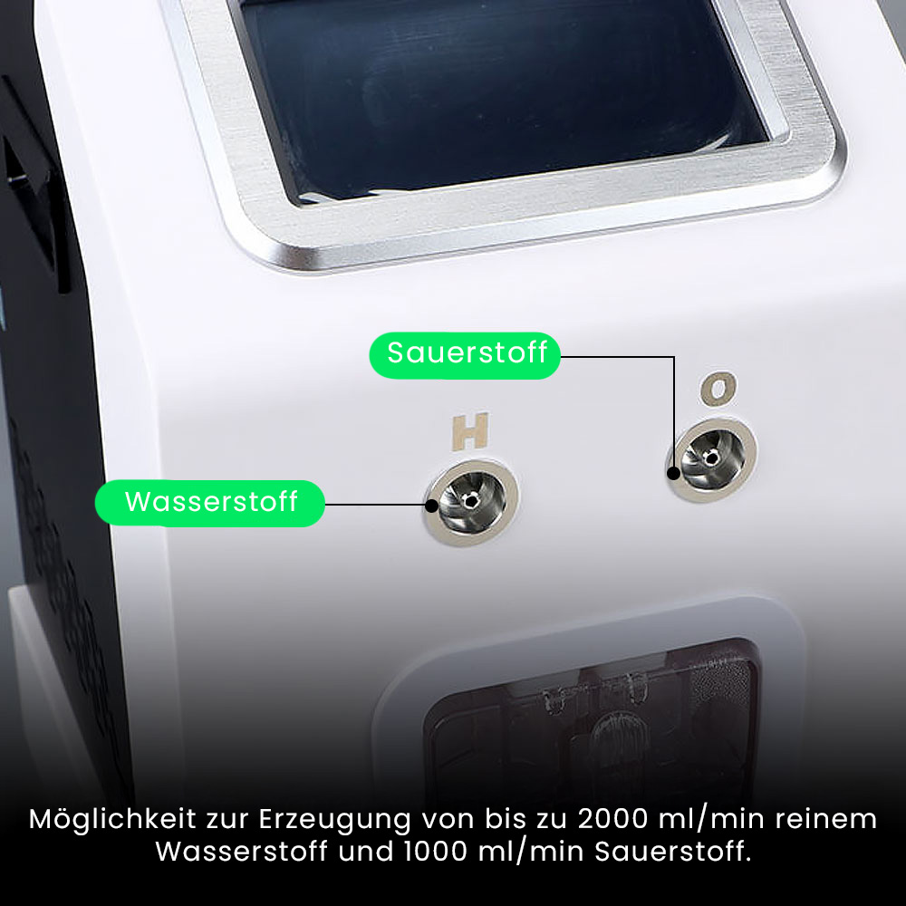 Wasserstoff-Inhalator Air Essence™ Euria E3 Wasserstoff-Inhalationsgerät 1500 ml/min, 2000 ml/min, 3000 ml/min Brown’s Gas – Bild 7