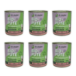 Dr. Ziegler’s Bio – Pute PUR 800g 6er Tray