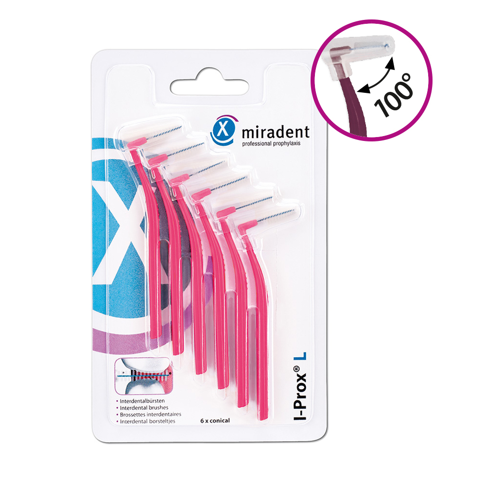 Miradent I-Prox L 6 Stk. Pink – Bild 2