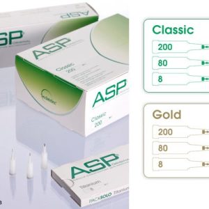 ASP Original Classic Ohrdauernadeln, 200 Stk.
