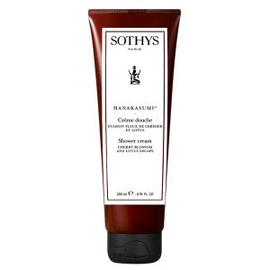 SOTHYS Crème Douche Evasion Fleur de Cerisier et Lotus – Belebende Cremedusche Kirschblüte & Lotus. 200 ml. 