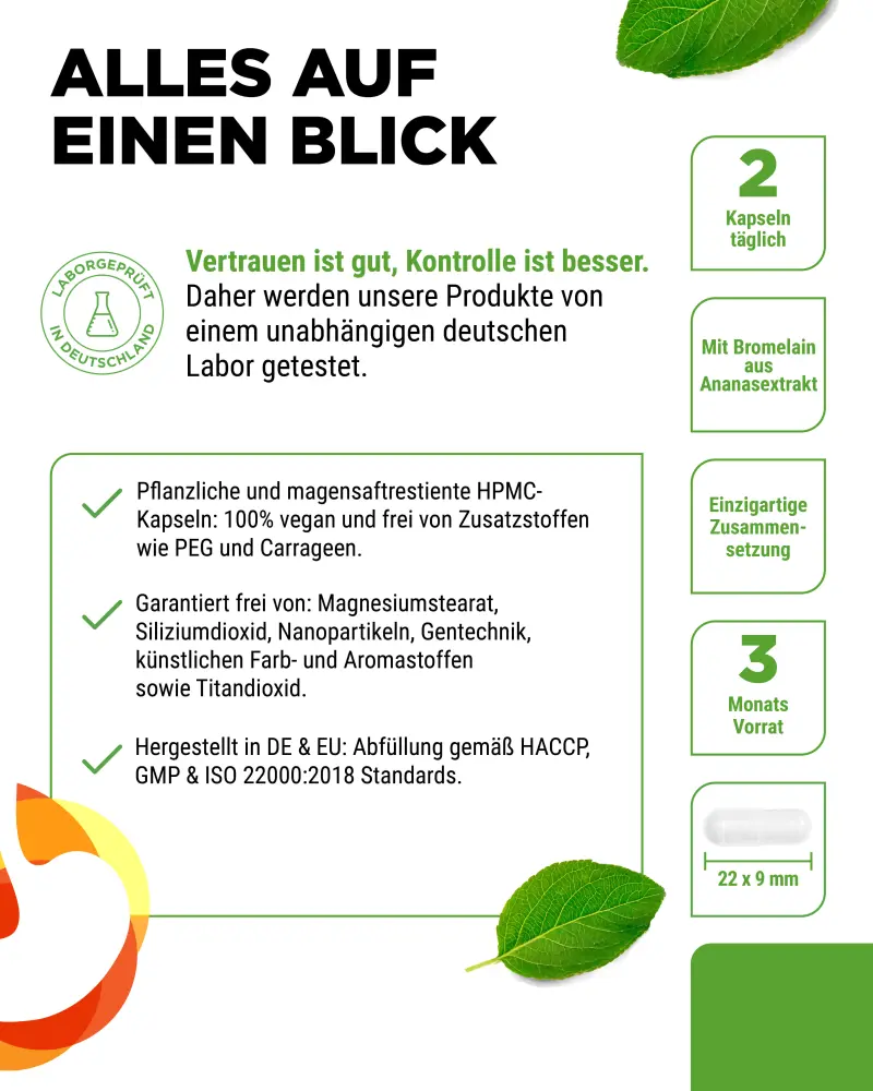 Vit4ever Enzym Komplex – 180 Kapseln – Bild 7