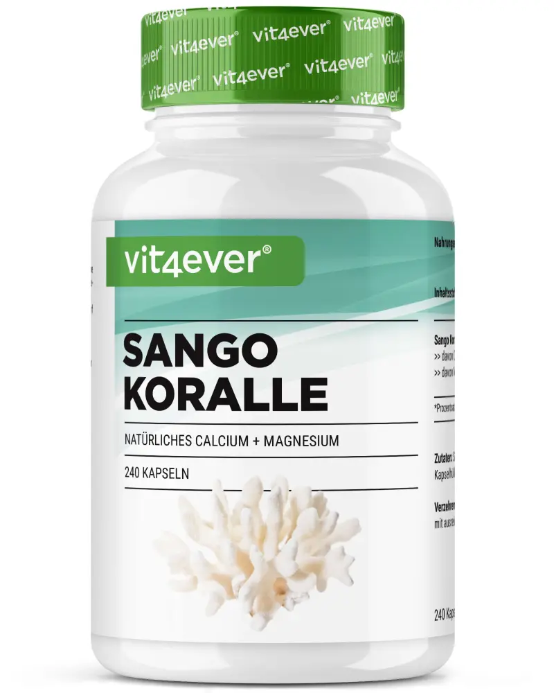 Vit4ever Sango Meereskoralle – 240 Kapseln