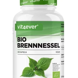 Vit4ever Bio Brennnessel Extrakt – 240 Kapseln