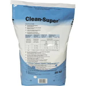 Clean-Super Vollwaschmittel – 20kg Sack Für Gewerbe & Haushalt
