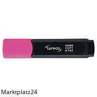 Textmarker 2–5 mm Pink – LYRECO Marker Stift für Büro & Schule – Bild 2