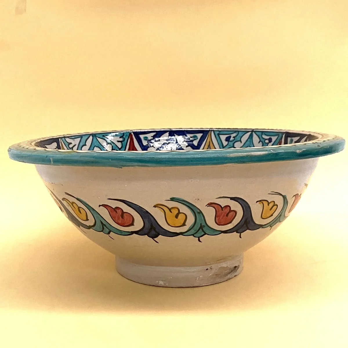 Arabisches mehrfarbiges Keramikwaschbecken 40 cm – Bild 6