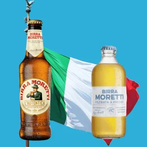 Birra Moretti Mix - Birra Moretti L'Autentica Lager Bier 0,33l & Birra Moretti Filtrata A Freddo Pale Ale - Italien