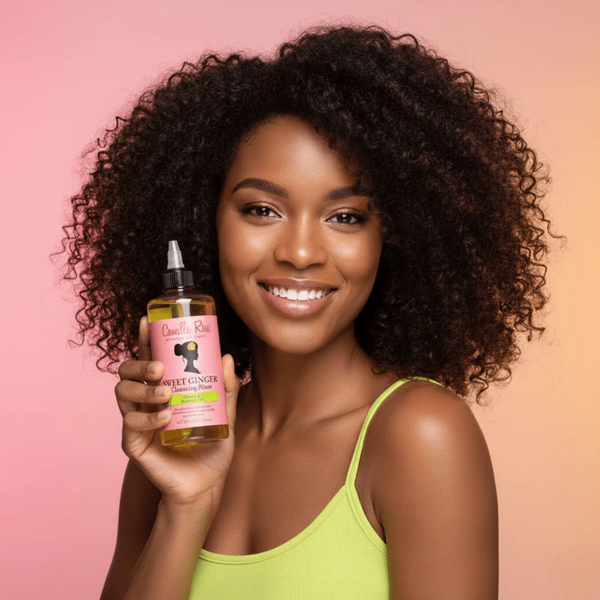 Camille Rose Sweet Ginger Cleansing Rinse 355ml – Bild 3