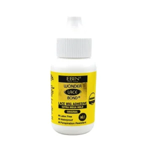 Ebin New York Wonder Lace Bond Lace Wig Adhesive Original 35ml