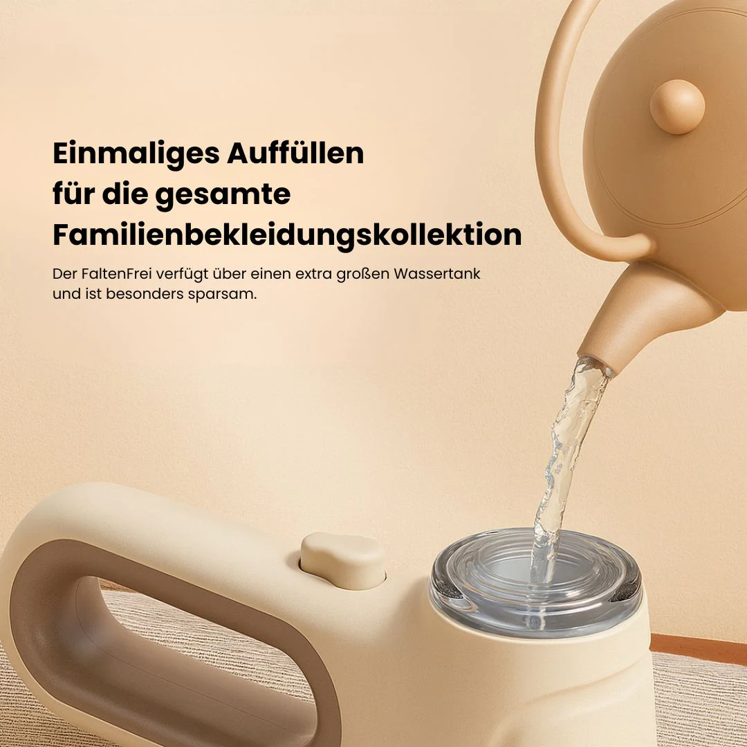 Dampfbügler | Tragbarer Dampfglätter | Handdampfbügler | FaltenFrei – Bild 6