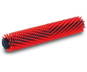 KÄRCHER Bürstenwalze – Mittelhart, Rot, 300mm Breite | Reinigungszubehör