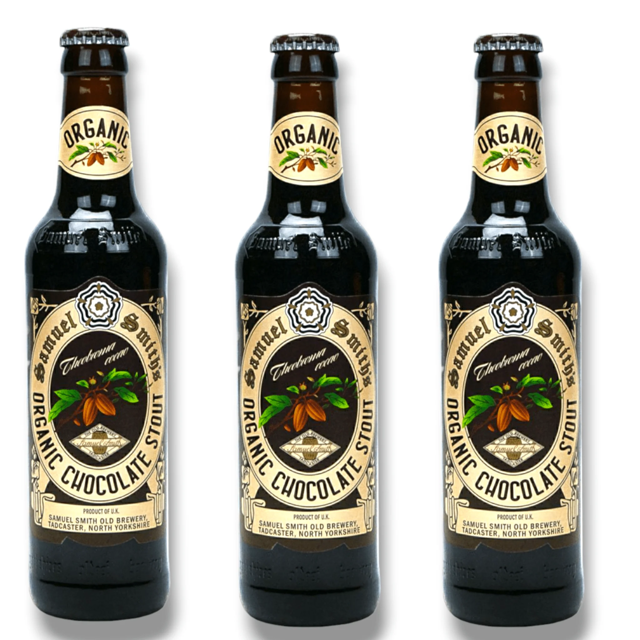 Samuel Smith’s Organic Chocolate Stout 0,35l – Bio-Schokoladenbier – Bild 4