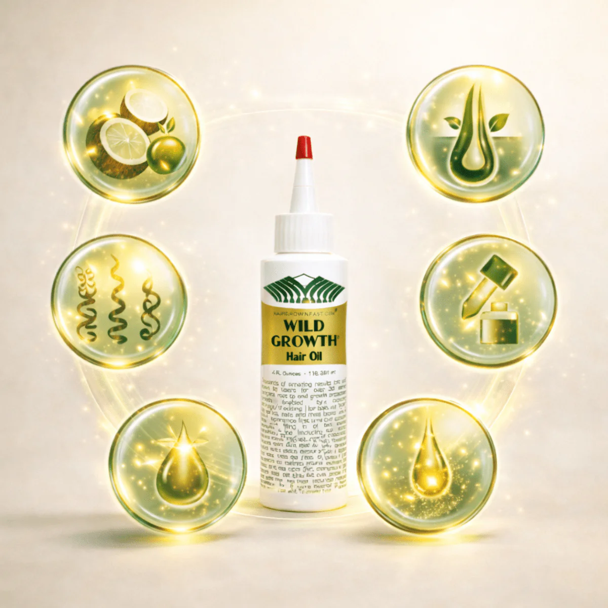 Wild Growth Hair Oil 118ml – Fast Hair Growth & Thickness – Bild 8