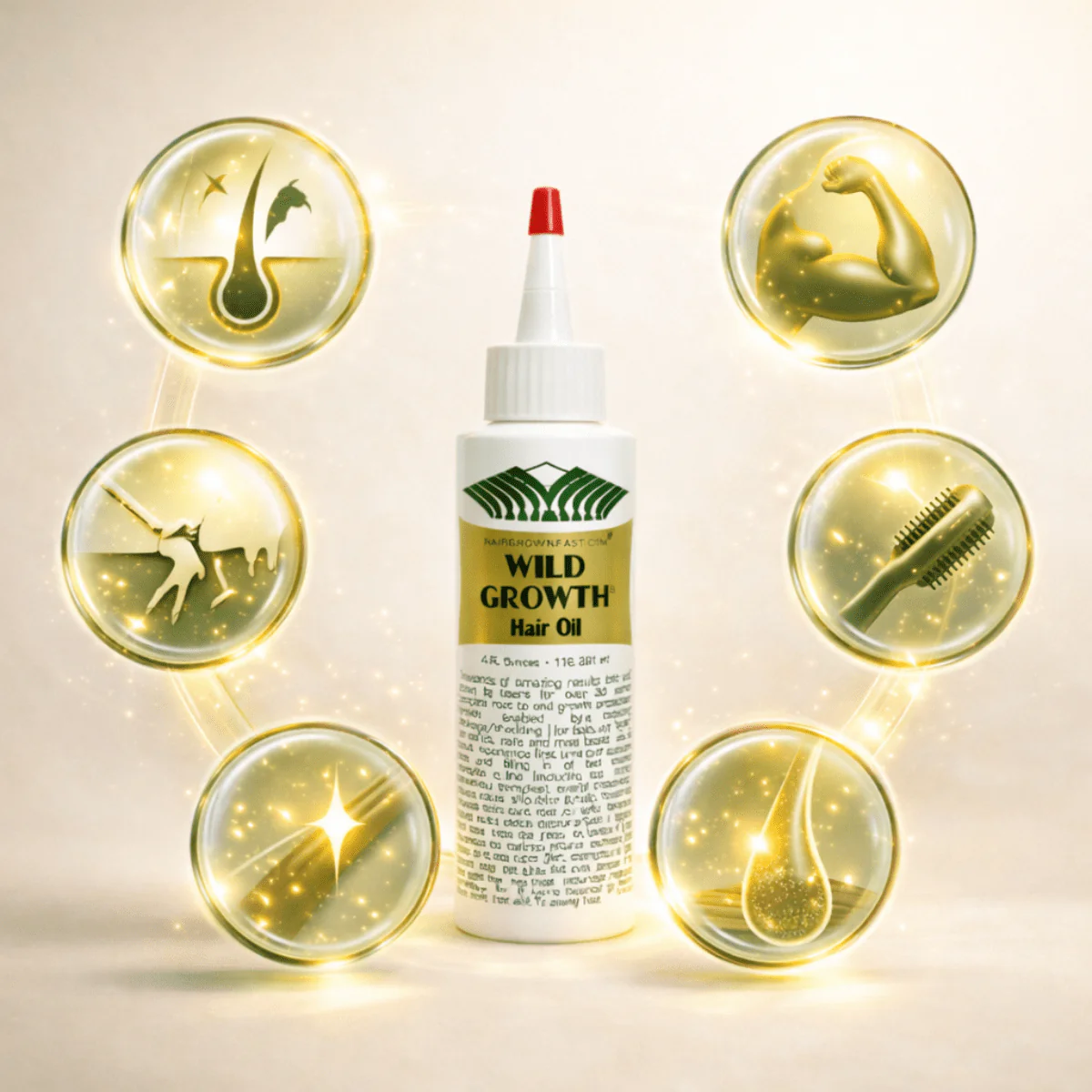 Wild Growth Hair Oil 118ml – Fast Hair Growth & Thickness – Bild 7