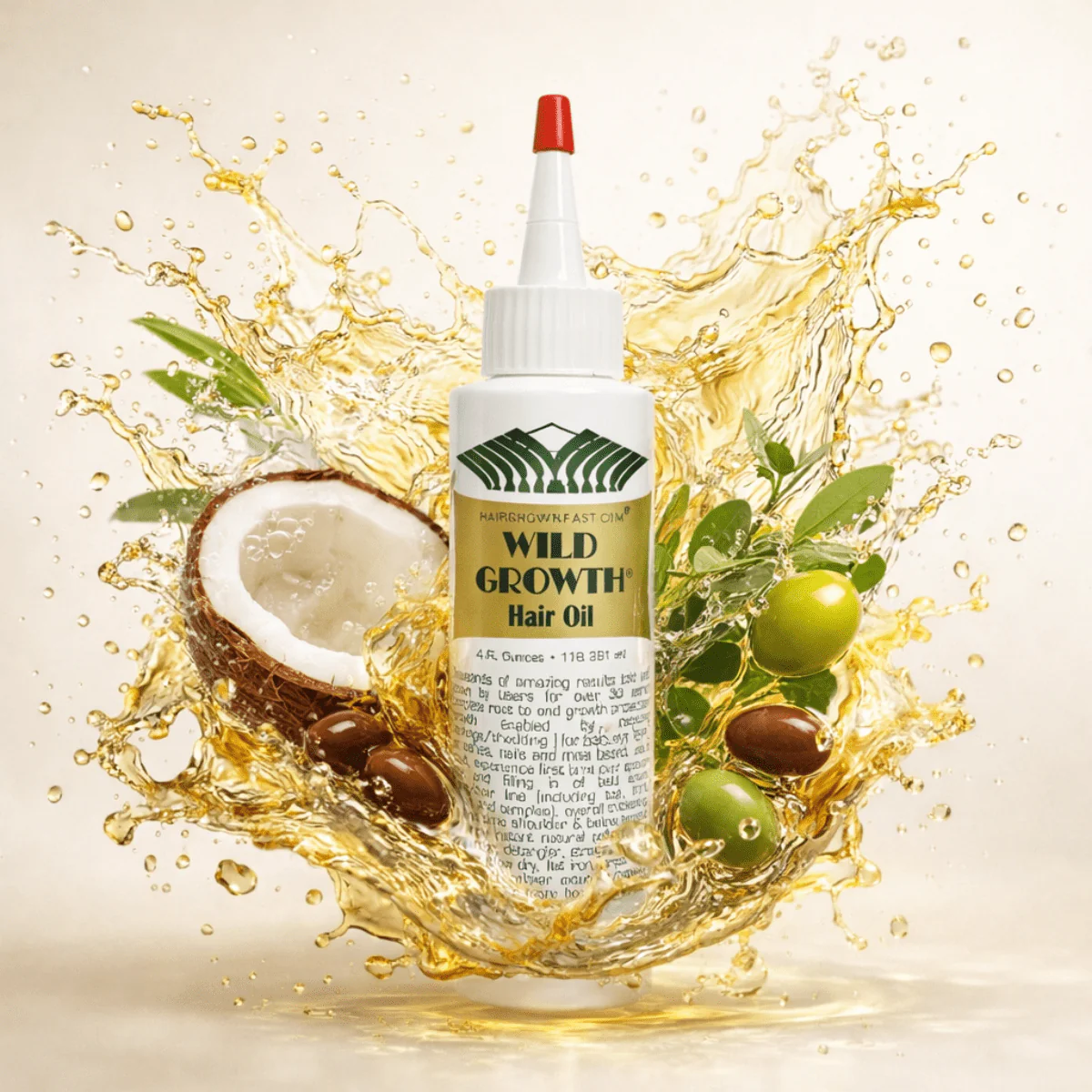 Wild Growth Hair Oil 118ml – Fast Hair Growth & Thickness – Bild 4